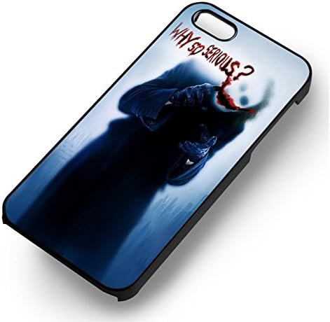 Why So Serious The Joker for Iphone 6 and Iphone 6s Case (White Rubber Case)