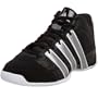 adidas Men's Commander Lite TD Basketball Shoe,Black/Metallic Silver/Run White,9 M