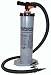 Double action high volume pump. Pumps out high volume on down and up strokes. Ideal economical inflator for large inflatable items such as cageballs, therapy balls (i.e. Fitpro Balls) etc. Comes with large hose and valve adapter. Can also be used as a deflator.
