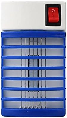 Nu Wa LED Socket Mosquito Killer Bug Zapper Night Light Trap Lamp Upgraded Version Blue &amp; White