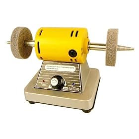 Click here to buy Mini Bench Polisher and Buffer - Dual 3 Buffing Wheels - Variable Speed by SENTER.