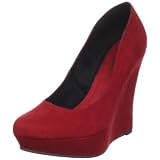 Michael Antonio Women's Gezana Wedge Pump,Red,8 M US