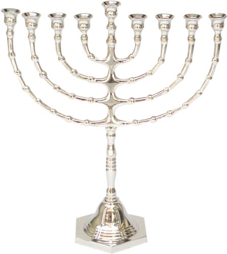 Classic Menorah (Hanukkah) 9-candle 16 H