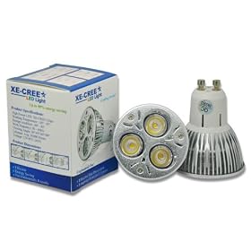  LED Gu10 Dimmable 9w Cool White Rotundity Cree Gu10 LED Light 3*3w 9w Lamp Bulb 110v-265v 6000k . This Lamp Is Very Bright , big hole ,good for hot dismiss