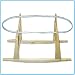 ebabygoods Classic Rocking Moses Basket Stand