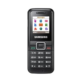 417g66wGFfL. SL500 AA280  Samsung E1075L Unlocked Phone with Dual Band GSM and FM Radio  U.S. Version with Warranty (Black)