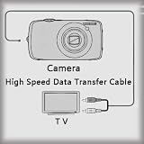 AV Cable For Hitachi DZ-MV270EAU/ESW DZ-MV3000E DZ-MV350A DZ-MV350E Camera