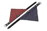 Eigenschaften Karlie  / KOLIBRI Lederhalsband mit Halstuch Blau oder Blau in 8 Größen (von 27 bis 62cm)