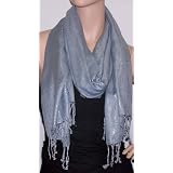 MetallicPashmina(Silver)