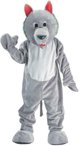 Hungry Wolf Mascot Costume Set - X-Large 16-18