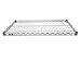 Nexel Wire Shelf, Silver Epoxy Finish, 18"W x 42"L
