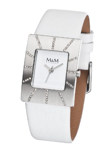 M&M Damen-Armbanduhr City Affairs Analog Quarz M11853-722 Preisvergleich