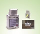 GSI Super Quality Wireless Portable Indoor Motion Detector High Output Alarm Siren - Swivel-Head Sensor, Programmable Keypad, Entry Delay Timer - Alarm, Chime And Panic Buttons - Anti Intruder Security Device