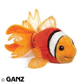  LilKinz Mini Plush Stuffed Animal Tomato Clown Fish