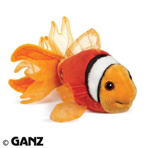 Lil'Kinz Mini Plush Stuffed Animal Tomato Clown Fish