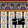 Gothic Renaissance Dollhouse Wallpaper.