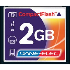Dane-Elec 2 GB CompactFlash Memory Card DA-CF-2048-R