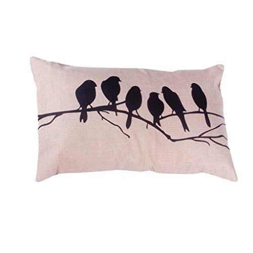 Iuhan® Fashion Car Pillow Case Sofa Waist Throw Cushion Cover Home Decor