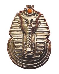 Antique Gold Egyptian Necklace