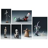 Tim Burton's the Nightmare Before Christmas Trading Figure Series 1 Set of 6