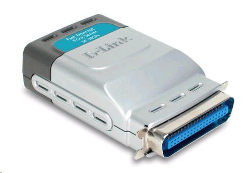 D-LINK, D-Link DP-301P+ Fast Ethernet Print Server (Catalog Category: Computer Technology / Network & Communication)