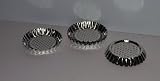 Mini Flan Pan 3 1/2 inch Tart molds Set of 6