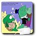 Londons Times Fish Fishing Deep Beneath Cartoons - Fish Begs For Shad - Mouse Pads