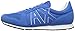 A|X Armani Exchange Men's Retro Running Fashion Sneaker, Lapis Blue/Cobalt, 7 M US
