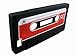 Classic Cassette Tape Soft Silicone Case Cover Skin for iPhone® 5 Black