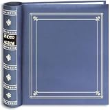 Pioneer - Pioneer Bi-Directional Spiral Bound Photo Album, Solid Color Bay Blue Covers, Holds 200 4" x 6" Photos, 2 Per Page