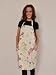Summer Song: 100% Quilted Cotton, Adjustable Neck, Full Size, Large Pockets, Women Floral Cooking Apron.