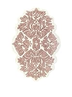 COINCASA Alfombra de Baño 110 x 70 cm (Blanco/Beige)