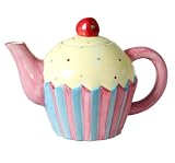 Kitchen & Housewares : 'Fairy Cake' Design Ceramic Teapot
