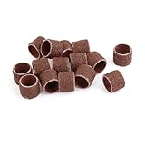 uxcell アブレシブスリーブ　グラインド　セラミック　石製　15mm直径 15個入