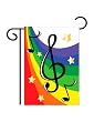 G Clef Garden Flag Indoor/outdoor 13.5" X 18"