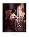Young Woman Reading By a Window Finest LAMINATED Print Delphin Enjoiras 23x28
