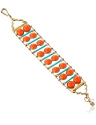 Lucky Brand Stone and Spike Link Bracelet, 7.63"