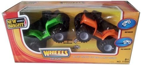 New Bright 4 X Fours Battery Operated Can-am Traxter ATV Cars (2) by New Bright Wheels