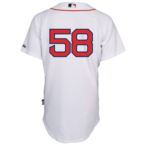 Jonathan Papelbon Boston Red Sox Authentic Cool Base Home Jersey (52/XX-Large)