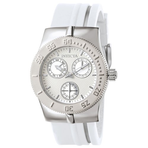 Invicta Women's 5925 Lady Wildflower Collection Stainless Steel White Watch