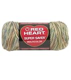 Red Heart Super Saver Yarn-Aspen Print