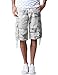 Match Men's Plaid Cargo Shorts #S3620