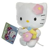 Pink Outfit w  Bouquet: Hello Kitty ~5.5 Flower Mini Plush Series
