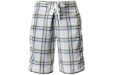 plaid board short Men's