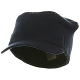 Knit Visor Cap-Navy W31S23B