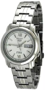 Mens Watch Seiko SNKL77 Seiko 5 Seiko 5 Stainless Steel Case and Bracelet Silver