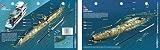 New Art to Media Underwater Waterproof 3D Dive Site Map - U352 off of North Carolina