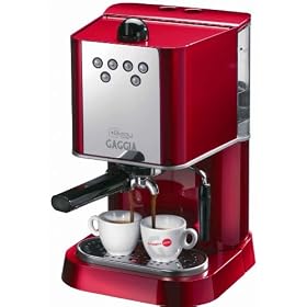 Gaggia Baby Dose 74826 Coffee Maker Red