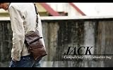 JACK(ジャック) 3way 口折れ ショルダーバッグ ショルダーバック メンズ レディース 斜めがけ 秋 敦子