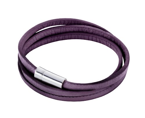 Sence Copenhagen Damen-Armband Snake lila Verschluss Rhodium 54 cm N107 Preisvergleich